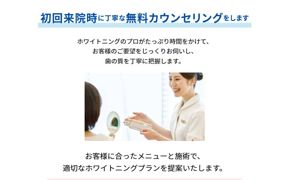 ホワイトニング